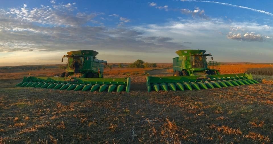 Southwest Family Farms combine harvesters