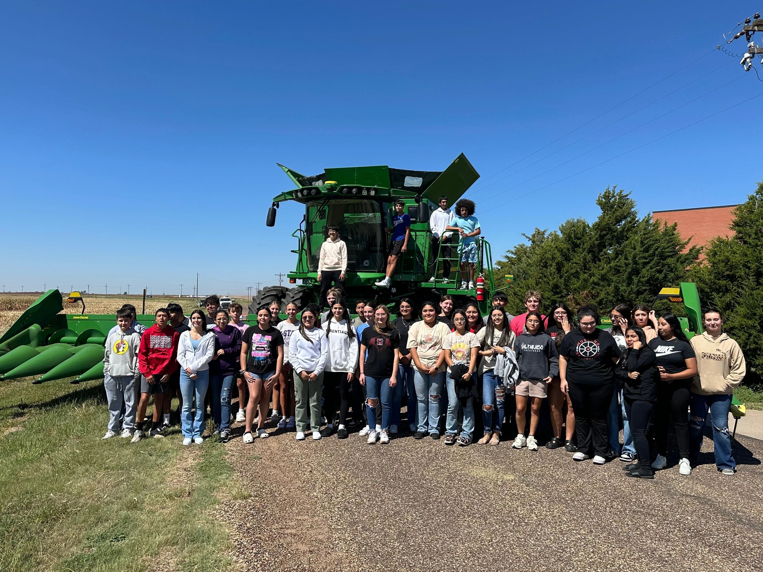 Harvest operations in the field